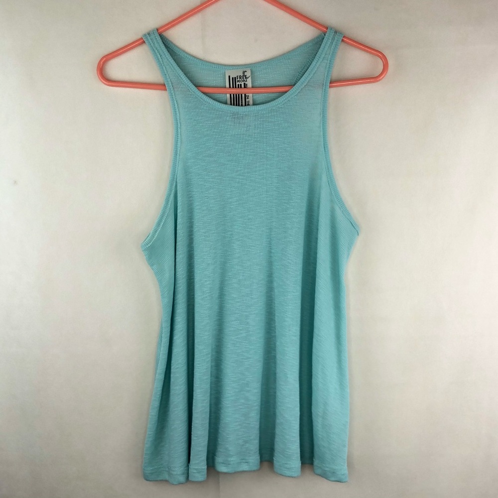 Free people mint tank top medium